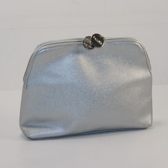 La Prairie Silver Makeup Cosmetic Bag – Free Gift With Purchase - Picture 1 of 6